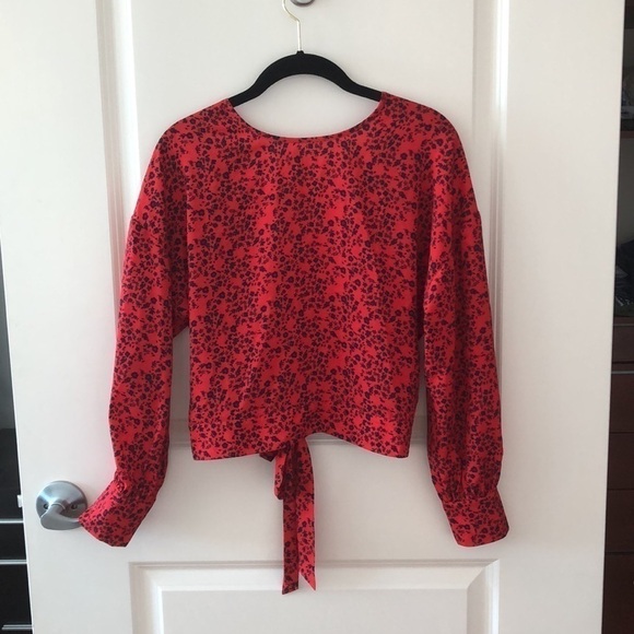 Blue Life Jamal Top In Risky Red NWOT - Picture 4 of 12